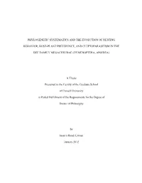 Phylogenetic Systematics and the Evolution of Nesting