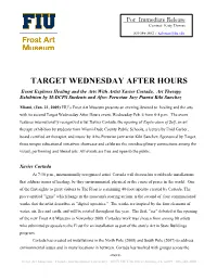 Target Wednesday After Hours