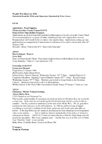 Weekly War Diary for 1940 Extracted from the Wilts and Gloucester Standard by Peter Grace