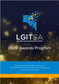 2019 Awards Program
