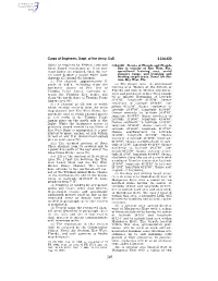 Corps of Engineers, Dept. of the Army, Dod § 334.620