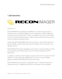 RECON-IMAGER-Manual.Pdf