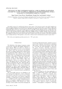 Special Section the Role of the Posterior Parietal Lobe in Prism Adaptation: Failure to Adapt to Optical Prisms in a Patient
