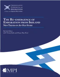 The Reemergence of Emigration from Ireland