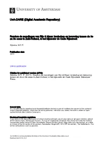 Uva-DARE (Digital Academic Repository)