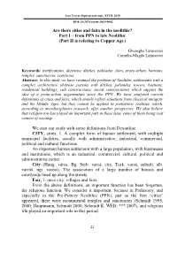 From PPN to Late Neolithic (Part II Is Refering to Copper Age) We Start