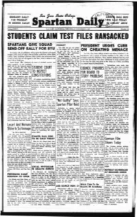 STUDEITS ·Claim TEST FILES RANSACKED