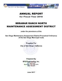 ANNUAL REPORT for Fiscal Year 2018