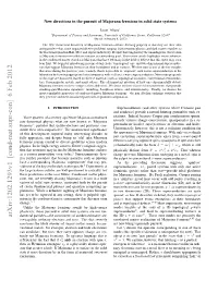 Arxiv:1202.1293V1 [Cond-Mat.Supr-Con] 6 Feb 2012 Damental Particles—The Constituents of Condensed Matter Are, the 2D P + Ip Case