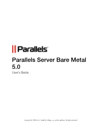 Parallels Server Bare Metal 5.0 User's Guide