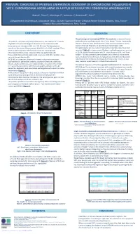 PRENATAL DIAGNOSIS of PATERNAL UNIPARENTAL ISODISOMY of CHROMOSOME 14 (Patiupd14) with CHROMOSOMAL MICRO-ARRAY in a FETUS with MULTIPLE CONGENITAL ABNORMALITIES