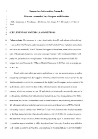 Supporting Information Appendix Pliocene Reversal of Late Neogene