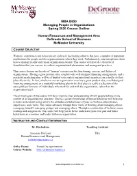 Course Outline Template