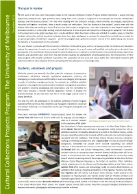 Cultural Collections Projects Program