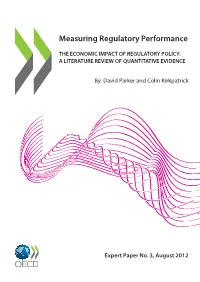 Measuring Regulatory Performance