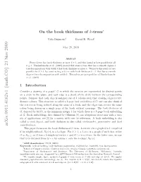 On the Book Thickness of $ K $-Trees