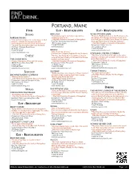 Portland, ME Guide
