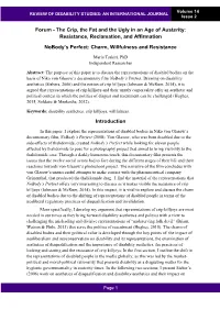 The Crip, the Fat and the Ugly in an Age of Austerity: Resistance, Reclamation, and Affirmation