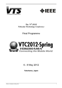 VTC2012-Spring Final Program