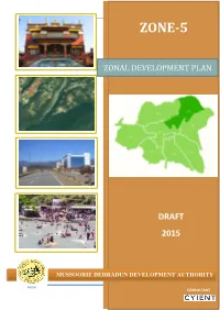 Zonal Development Plan- Zone 5 Draft Report ZONE-5