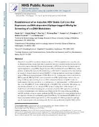 Establishment of an Inducible HBV Stable Cell Line That Expresses Cccdna-Dependent Epitope-Tagged Hbeag for Screening of Cccdna Modulators
