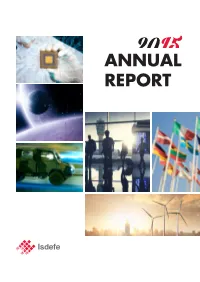 ISDEFE-Annual Report 2015.Pdf