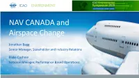 NAV CANADA and Airspace Change