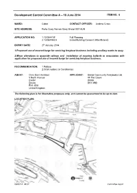 Development Control Committee a – 18 June 2014 ITEM NO