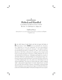 Hefted and Handled