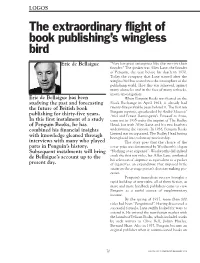 The Extraordinary Flight of Book Publishing's Wingless Bird
