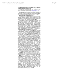 THE RIES IMPACT DIAMONDS (Rids): STILL OPEN OR POORLY-STUDIED QUESTIONS S