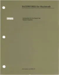 Appletalk Protocol Architecture Physical and Data Link Protocols