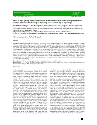 Effect of Light Quality, Sucrose and Coconut Water Concentration on the Microporpagation of Calanthe Hybrids (‘Bukduseong’ × ‘Hyesung’ and ‘Chunkwang’ × ‘Hyesung’)