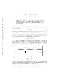 On the Clausius Theorem 3