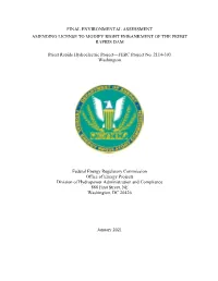 Priest Rapids Hydroelectric Project—FERC Project No
