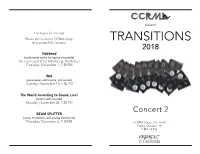 PROGRAM Concert 2