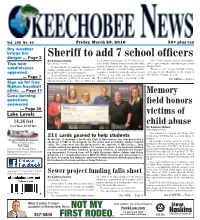 Sheriff to Add 7 School Officers