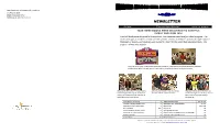 2014 Newsletter