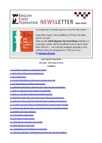 ECF Enewsletter April 2020