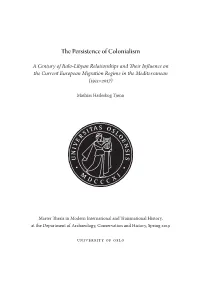 The Persistence of Colonialism