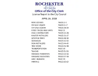 4-16-2018 License Report.Xlsx New Applications