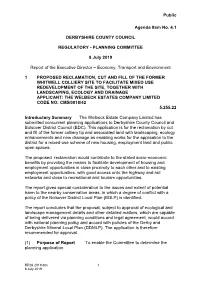 Former Whitwell Colliery Site PDF 1 MB