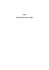 Part I Introduction and Context