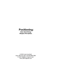 Positioning Guide