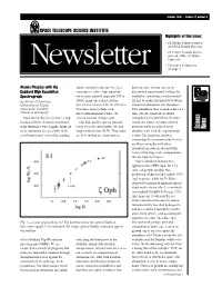 Science News Found At: Atomic Physics with the Goddard High Resolution Spectrograph