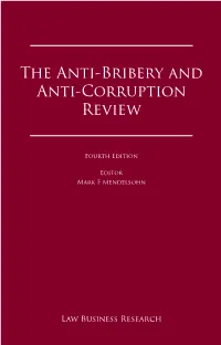 The Anti-Bribery and Anti-Corruption Review
