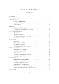 Topology and Groups