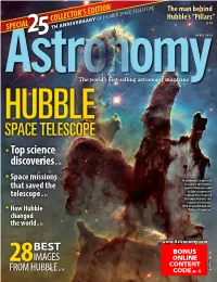 Astronomy Magazine SPACE TELESCOPE • Top Science Discoveries P