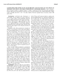 Constraining the Depth of Polar Ice Deposits and Evolution of Cold Traps on Mercury with Small Craters in Permanently Shadowed Regions