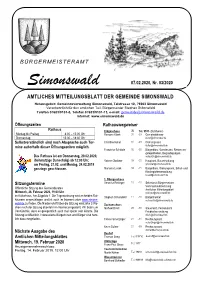 Nr. 03/2020 Vom 07.02.2020 (PDF)